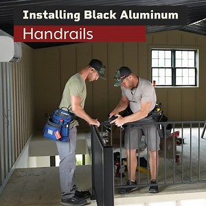 29K views · 418 reactions | How To Install Aluminum Railings! | RR Buildings | Facebook