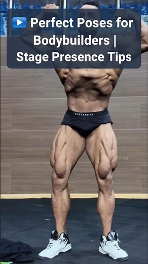 🎥Perfect Poses for Bodybuilders,Stage Presence Tips🥶#motivation #ronaldcoleman #mrolympia #shorts
