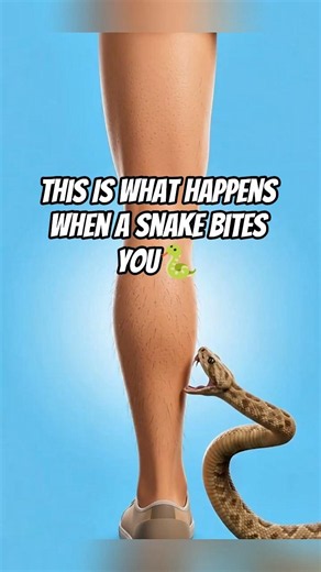 This Is What Happens When A Snake Bites You🐍