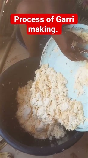 processing of garri making. #making garri #farmwork#howtomakewhitesaucepasta