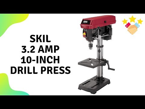 SKIL 3320-01 3.2 Amp 10-Inch Drill Press Overview