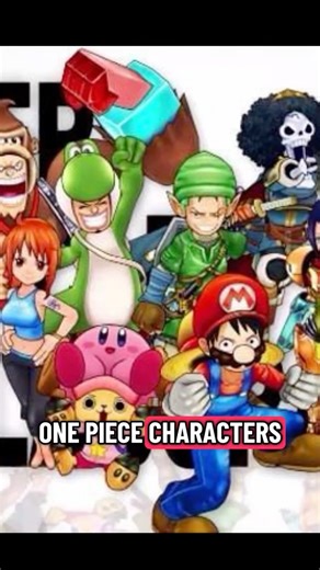 Did you know there’s ONE PIECE and NINTENDO Crossover Costumes #mario #nintendo #onepiece #amiibo
