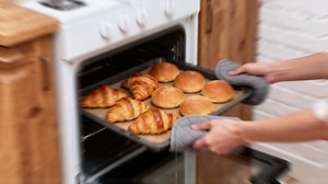 MAQIHAN Pot Holders for Kitchen - 4 PCS Cotton Pot Holder Set Hot Pads for Kitchen and Dining Essentials Decor and Accessories Gray 7 Inch Terry Cloth for Oven Cooking Baking Pans