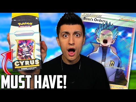 What's Inside? Cyrus Premium Tournament Collection Box Pokémon Unboxing!