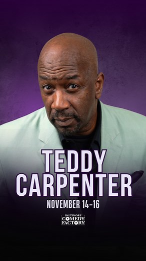 Teddy Carpenter will be taking the stage this week at the Baltimore Comedy Factory! Tickets are now available to purchase online 🎟 🗓 NOV 14-16 🎟 http://bit.ly/48C9ziF 📍 Baltimore Comedy Factory #baltimorecomedyfactory #baltimore #comedy #standupcomedy #comedyshows | Baltimore Comedy Factory