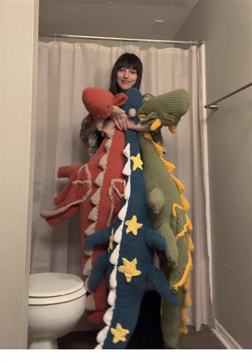 Create Your Own Knitted Dinosaur and Dragon Friends