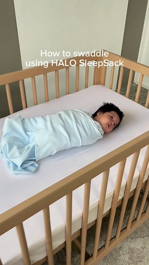 How to Swaddle a Newborn with HALO SleepSack Swaddle