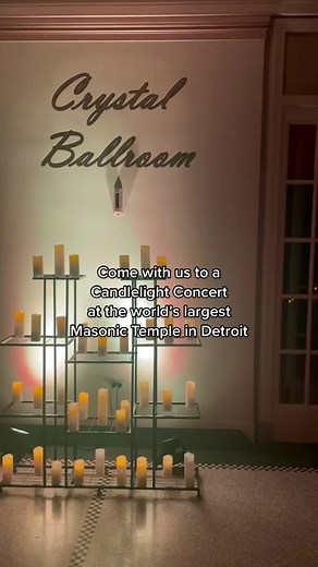 Masonic Temple: A Romantic Candlelight Concert Experience