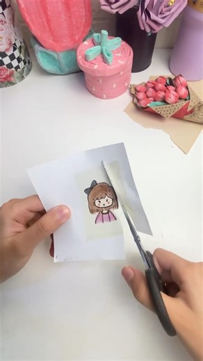 how to make stickers at home ✨| easy hack #diy #craft #sticker #trending #shorts