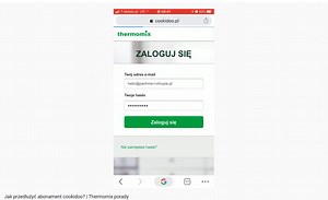 Jak przedłużyć abonament Cookidoo?