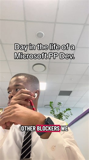 Ever wondered how a day in the life of a Microsoft Power Platform Developer looked? Well, here's a typical day at the office for me #DayInTheLife #SoftwareDeveloper