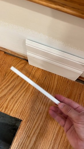 Shoe Moulding on Refinished Floor Hey all. I was told to go with shoe moulding over quarter round for athestics. However, there are holds all around the floor that will be visible. Opinions? Not a big deal or is quarter round basically my only option? #woodworking #Tips #diy #working #ideas | Shadow Stories4u