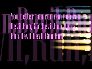 Kesha Run devil run with lyrics