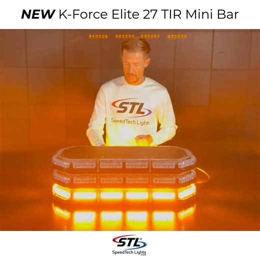 Have you seen the color options of our K-force Elite 27 TIR mini bars? Watch our Product Demo videos and use our Interactive Players to try your lights online! Shop our Mini Light Bars product section. https://www.speedtechlights.com/LED-mini-light-bars | SpeedTech Lights