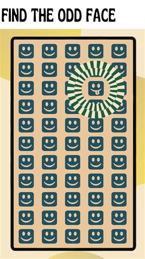 【Find The Odd Face Emoji】🧩🤔 #18