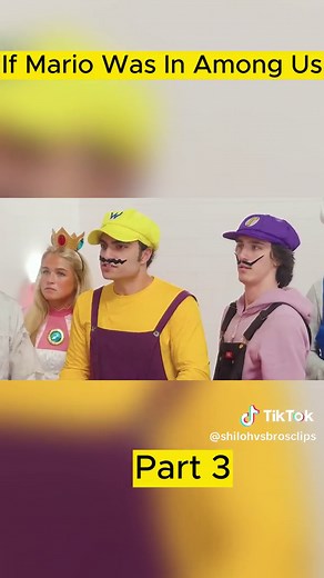 If Mario Was In Among Us Part 3 #shilohandbros #shiloh&bros #trending #viral