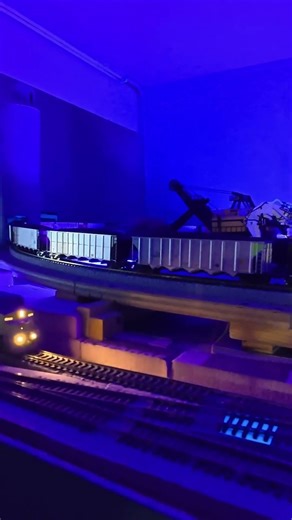 This Model Railroad Looks AMAZING at Night