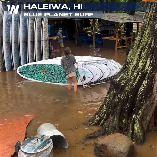 HAWAII FLOODING: Torrential rain slammed Oahu, triggering flash flooding across the island. According to the National Weather Service office in Honolulu, 1.31 inches of rain fell in a short period of time. Had that rainfall rate continued, it would have exceeded 8 inches per hour! | WeatherNation