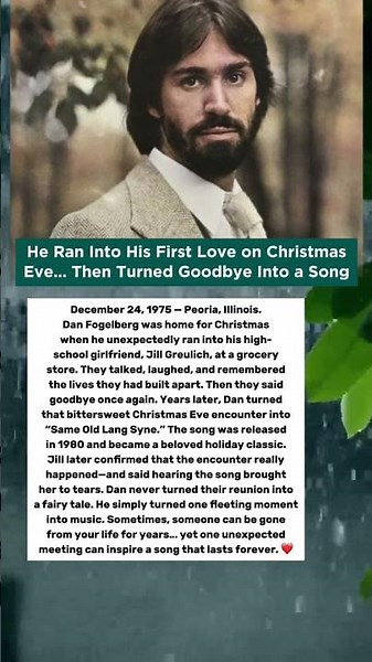 "He Met His First Love on Christmas Eve… Then Wrote a Song the World Never Forgot"