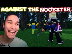 A CREEPY MONSTER BATTLEGROUND | Roblox Against The Noobster