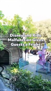 Disneyland Ride Malfunction Gives Guests a Fright | storyful