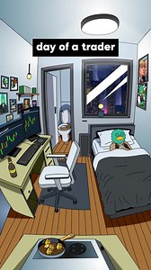 1.1M views · 10K reactions | Day in the life of a Degen 藍 #memecoin #crypto #bitcoin #meme #pino #solana #trading #business | GainzAlgo | Facebook