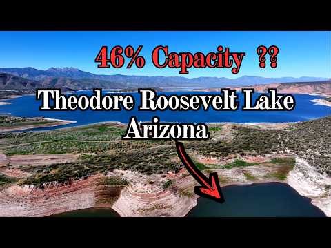 Roosevelt Lake Arizona Stunning Drone Views, Dispersed Camping & History Recap