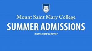 48 reactions | It's not too late to join the Mount family! There are still spots available in most majors. More information at msmc.edu/summer | Mount Saint Mary College | Facebook
