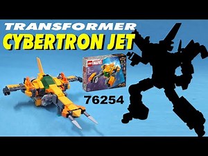 LEGO Transformer cybertronian Jet / Brainstorm , LEGO 76254 alternate built