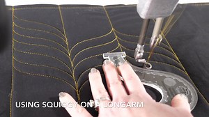 More video tutorials are on the way! In my newest one (which should be out in a few days), I'll show you how to use squiggy to quilt serpentine lines in multiple strips. If you want to see other videos on Squiggy, click here: https://youtu.be/rVTK9HA4DL8 | Machine Quilting by Angela