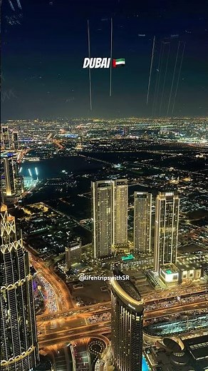 DUBAI CITY at Night 🌌 Stunning Skyline &Lights | 4K Night View of Dubai 2025 🇦🇪 #shorts
