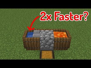 Minecraft: FASTEST Cobblestone Generator Ever!