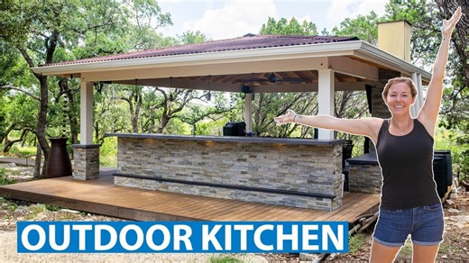 DIY Outdoor Kitchen Build: Step-by-Step From Start
