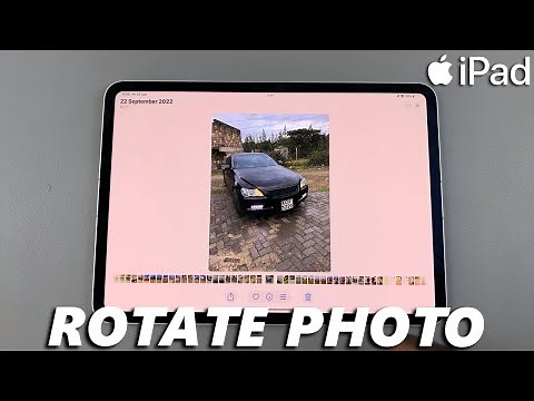 How To Rotate Photos On iPad
