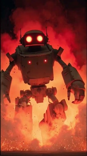 Power Mode ON ⚡ Superhero vs Giant RobotEvil Robot vs Superhero | Epic Short Fight