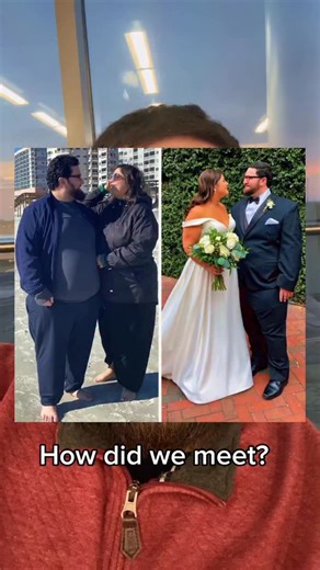 David Danna on Instagram: "How did we meet? #hinge #dating #marriage husband wife"