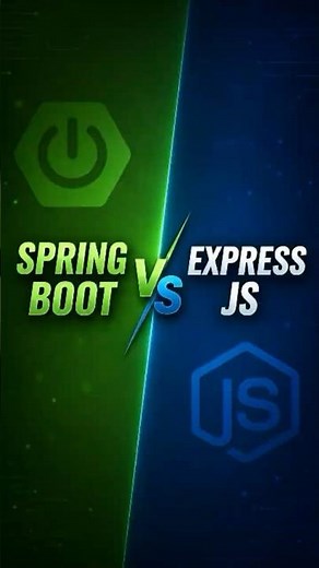 Spring Boot vs Express JS 🔥 Which Backend Framework is Better in 2026?