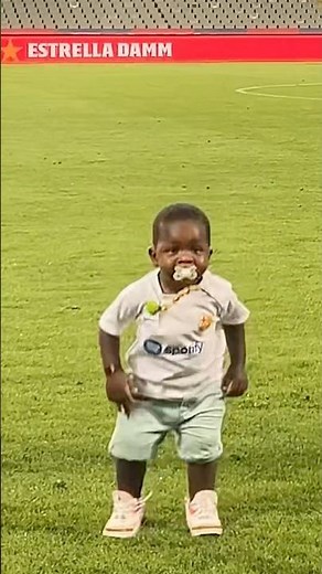 Little Yamal is so CUTE 😍 #fcbarcelona #shorts #lamineyamal