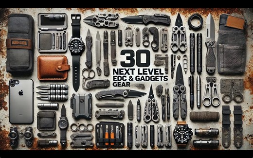 [中配]2025必备：30款超酷EDC装备 - Outdoor Survival Gear