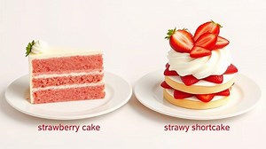 what is the difference between strawberry cake and strawberry shortcake? - Test Food Kitchen