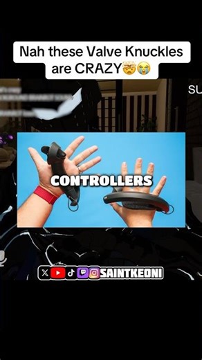 Saint Keoni is impressed what the Valve Knuckles can do for hand tracking😲| VRCHAT #saintkeoni