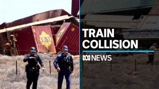 Two train workers dead after crash between train and truck near NSW and SA border