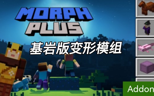 【Minecraft】基岩版也有变形模组！超还原！