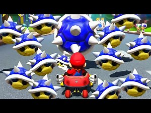 Mario Kart 8 Deluxe DLC, But Every Item Is A Blue Shell