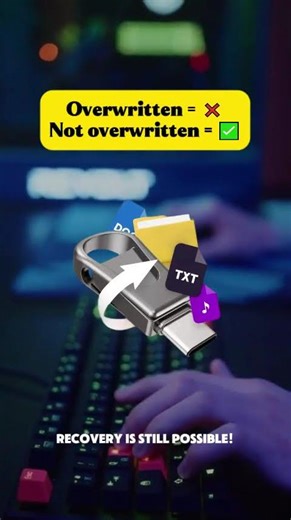 Recover Deleted USB Files After Formatting (Step-by-Step Guide)#usb #filerecovery #viral