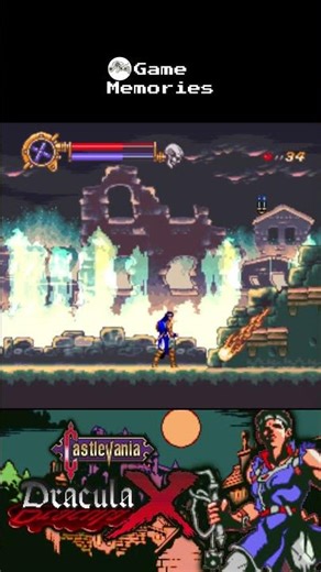 Castlevania Dracula X | Boss Cerberus | Boss Fight #shorts