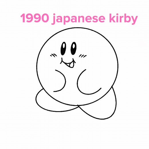 1990 Japanese Kirby vs 1990s American Kirby animation comparison