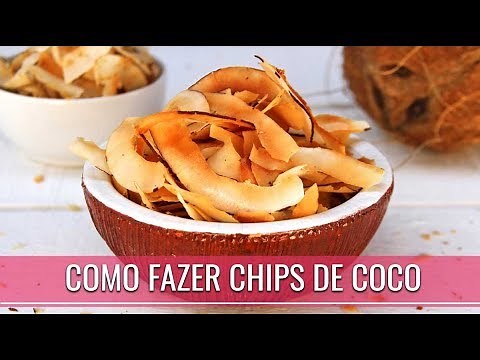 HOW TO MAKE CRISPY COCONUT CHIPS