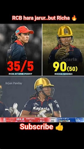 Richa Ghosh fire 🔥#rcbvsmi#wpl2026#wpl#richaghosh#rcb#womenscricket#cricketshorts#viral#ytshorts#yt