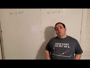 College Algebra -- Non linear Inequalities